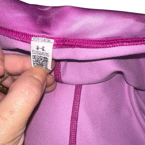 Women’s under armour athletic pants size small multicolor pink pants - Picture 2 of 2